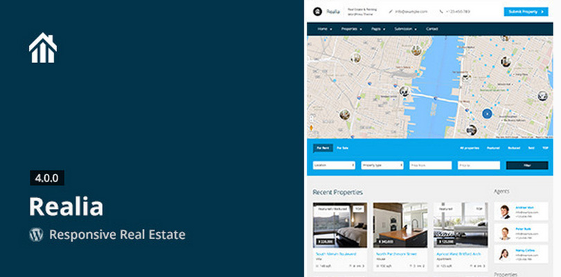 Realia —WordPress Real Estate Theme Realia —WordPress Real Estate Theme