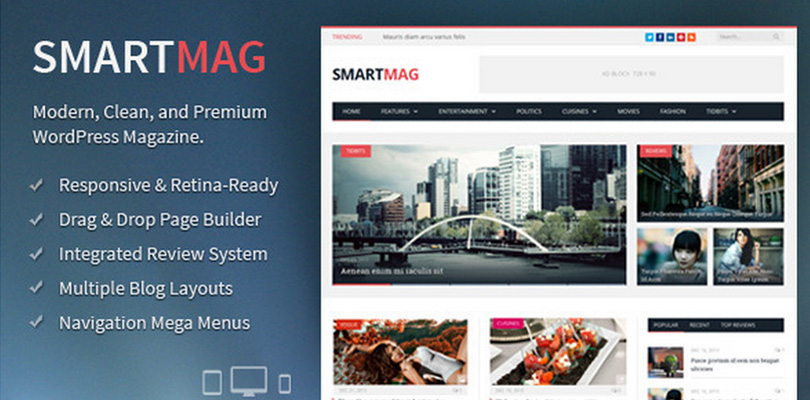 Smartmag — Responsive Magazine Theme for WordPress
