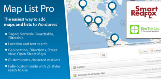 Maps List Pro