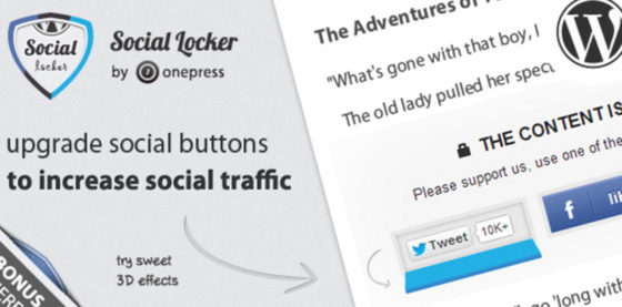 Social Locker for Wordpress