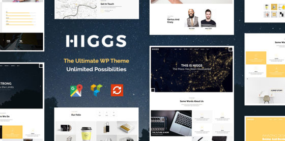 Higgs — the Ultimate WordPress Theme