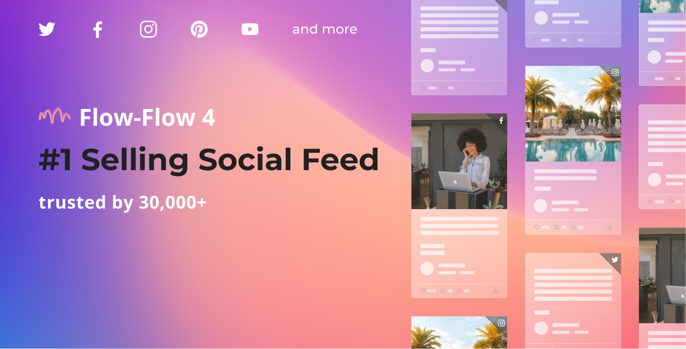 FlowFlow WordPress Social Stream Plugin Looks Awesome